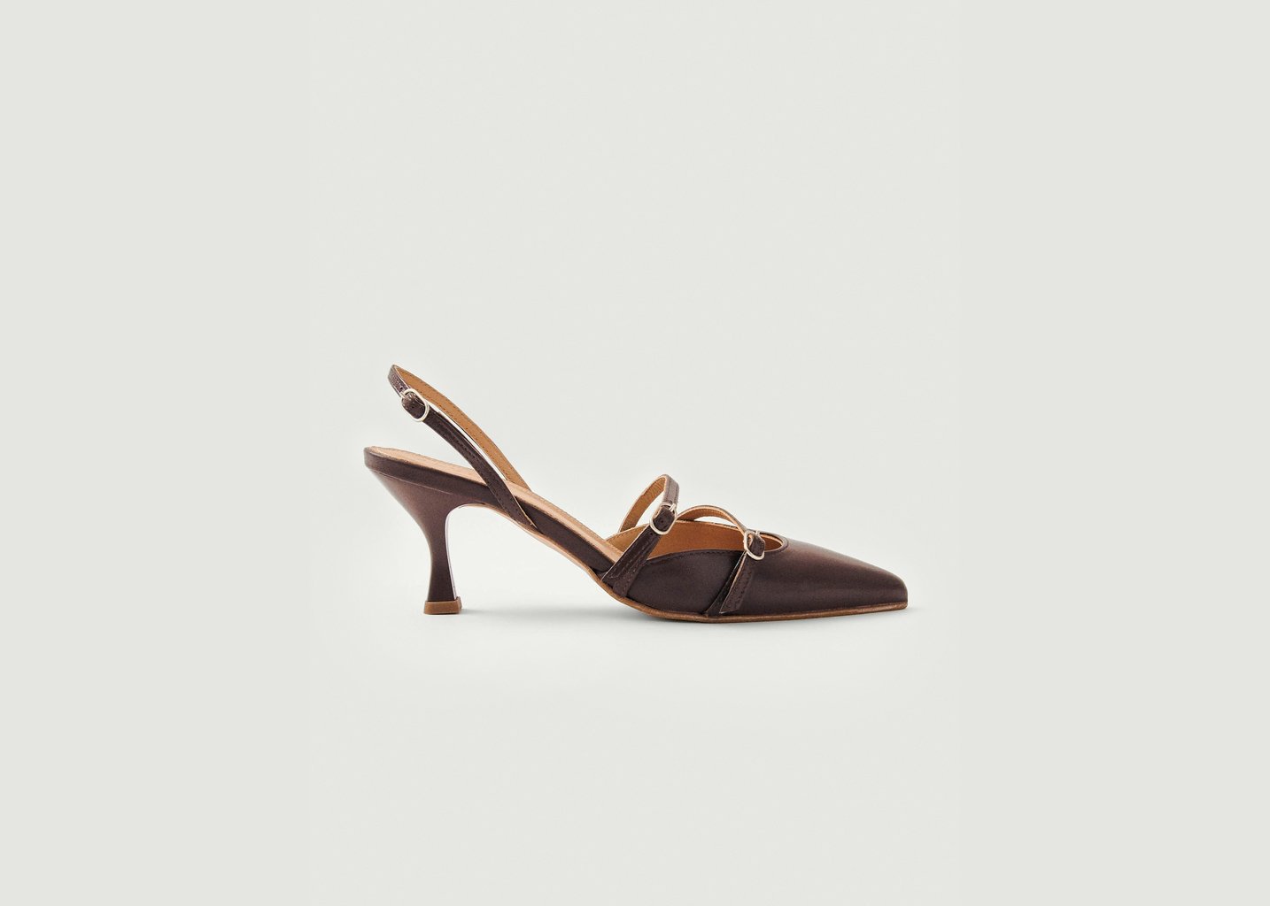 l'exception Escarpins Joelle Marron Alohas
