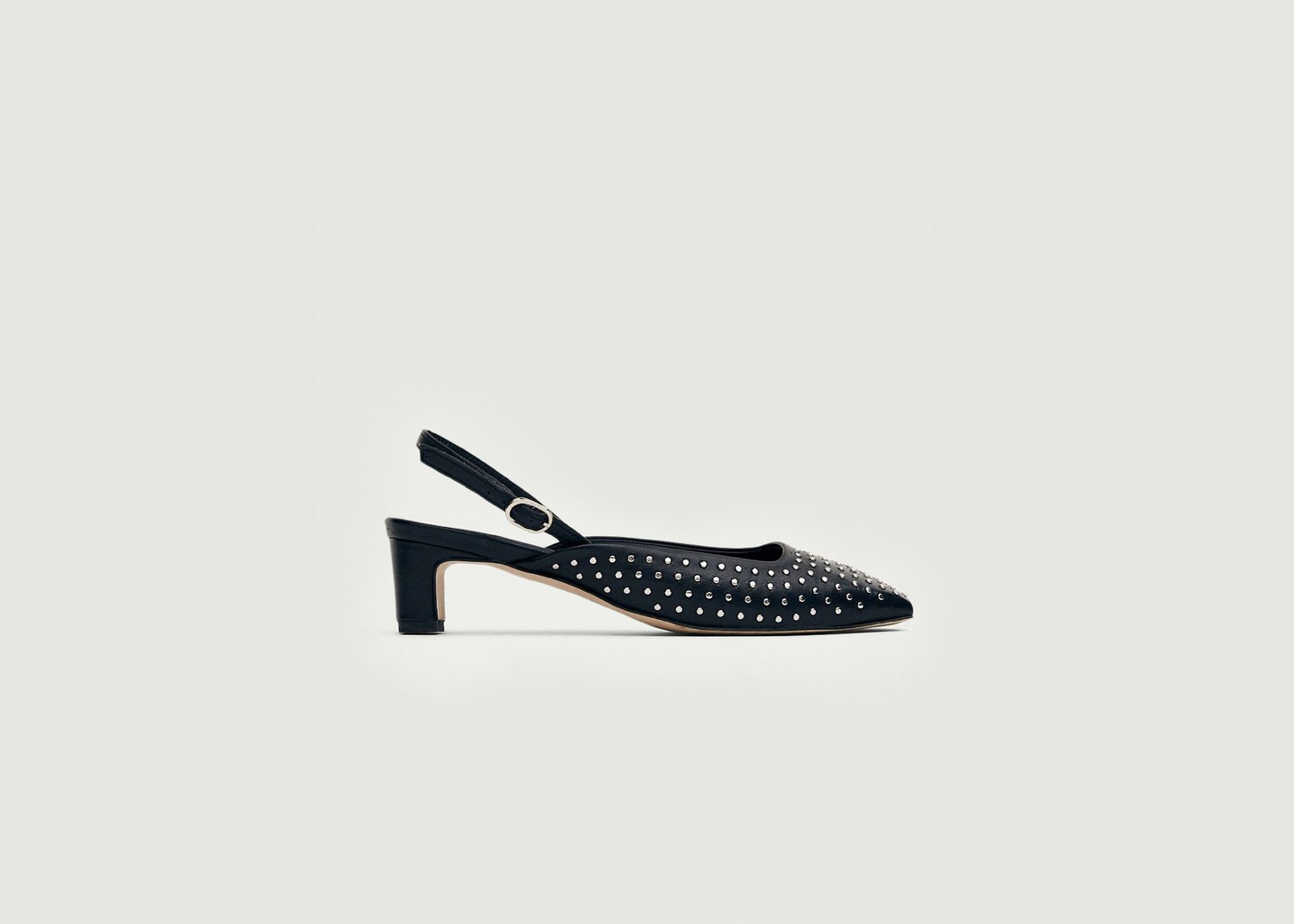 l'exception Escarpins Lindy Studs Noir Alohas