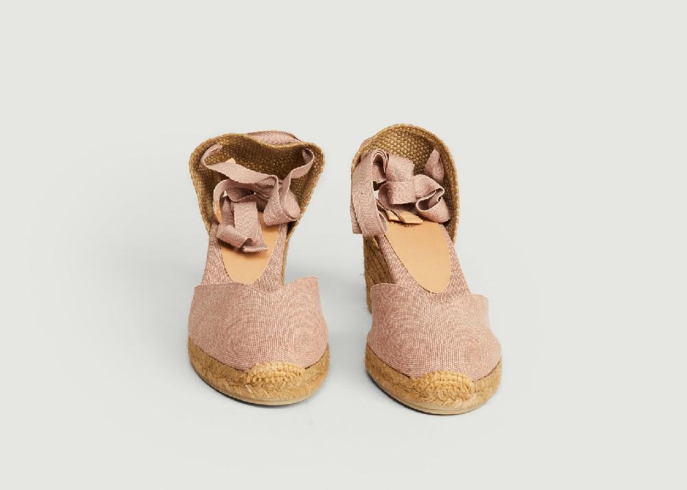 L'exception Espadrille Chiara Rose Pâle Castañer