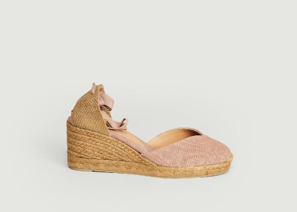 L'exception Espadrille Chiara Rose Pâle Castañer