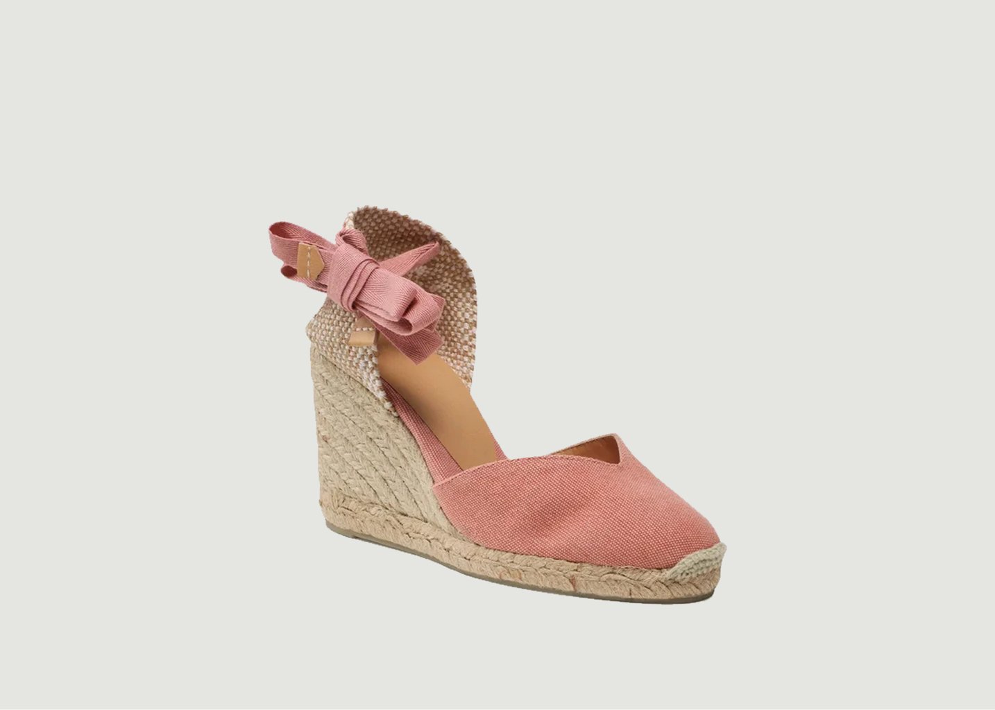 l'exception Espadrille Chiara Rose Pâle Castañer