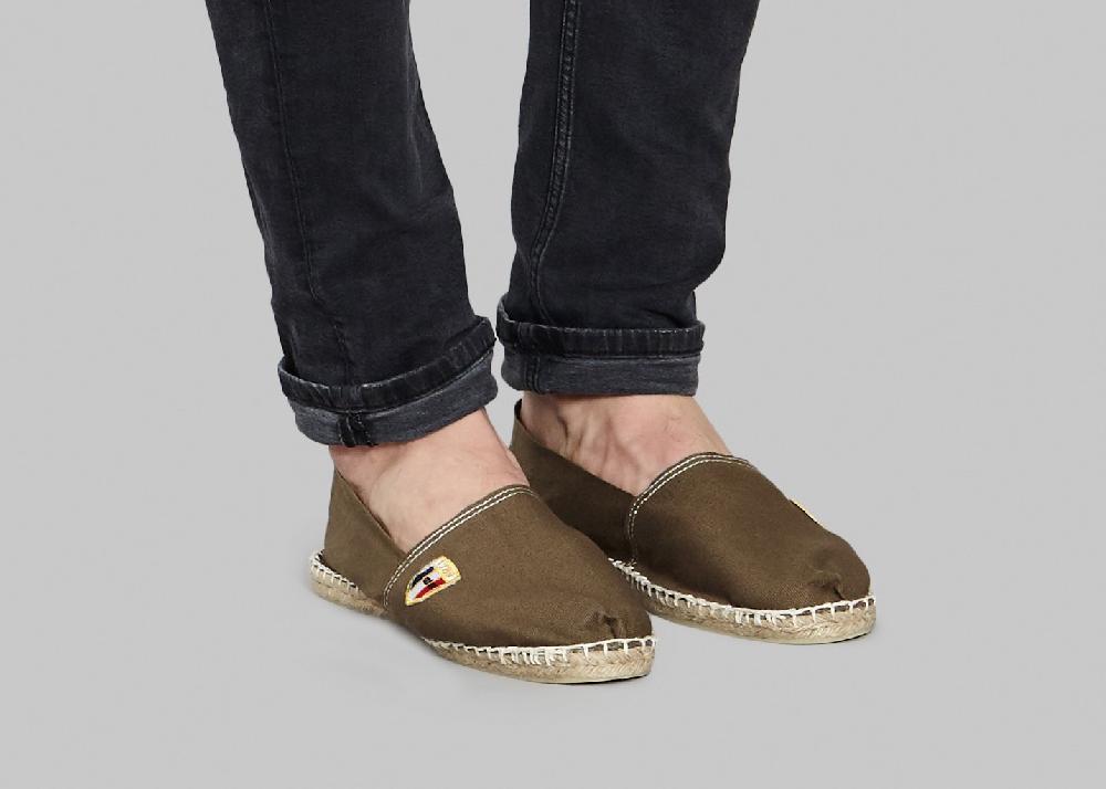 L'exception Espadrille Classique Khaki 1789 Cala
