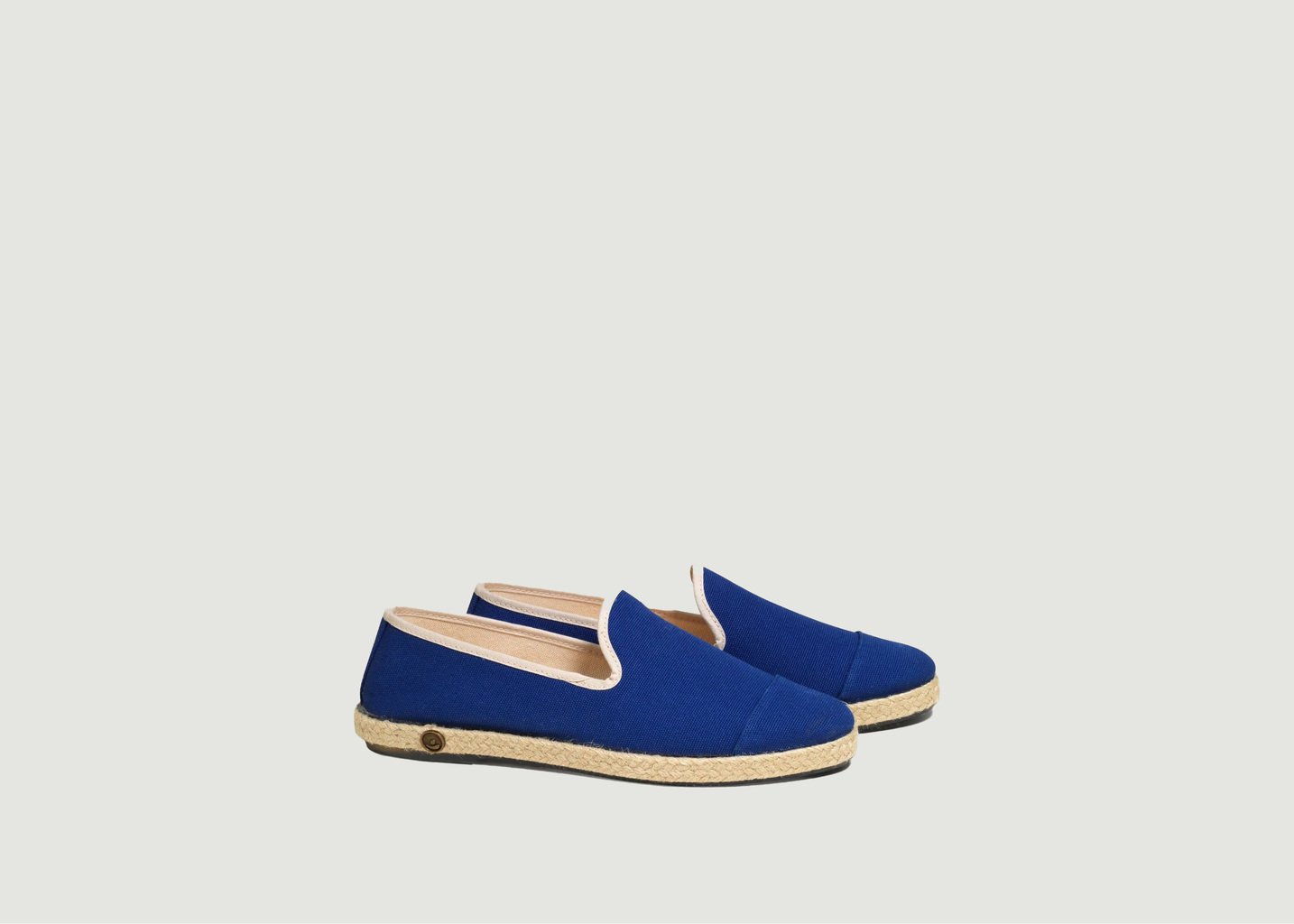 l'exception Espadrille Coton Bleu Roi Angarde