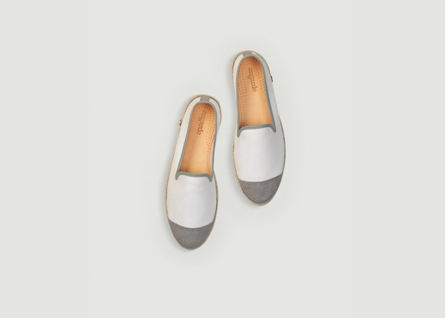 L'exception Espadrille Femme Coton Blanc Angarde