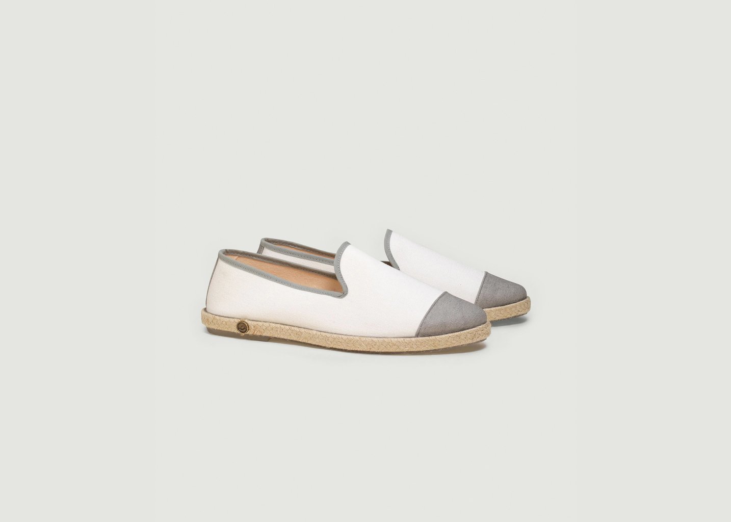 l'exception Espadrille femme coton Blanc Angarde