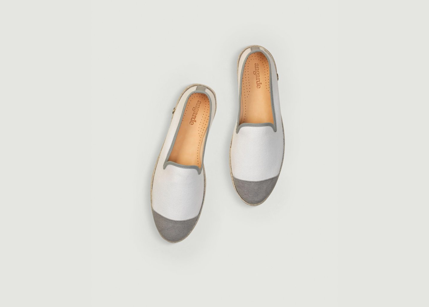 L'exception Espadrille Homme Coton Blanc Angarde