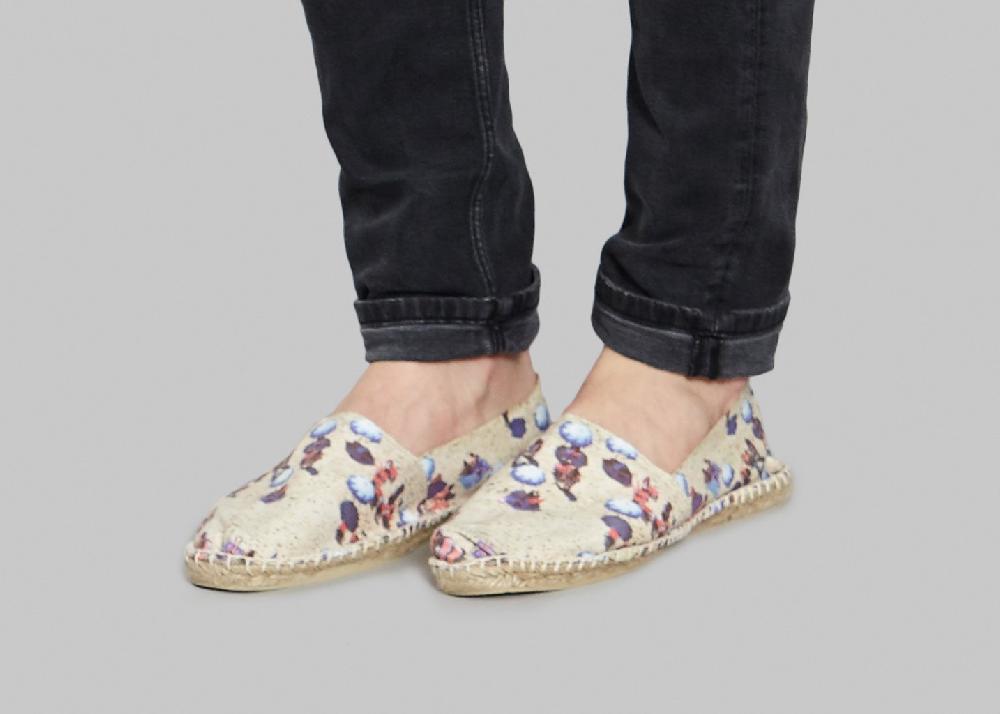 L'exception Espadrille Plage Crème 1789 Cala