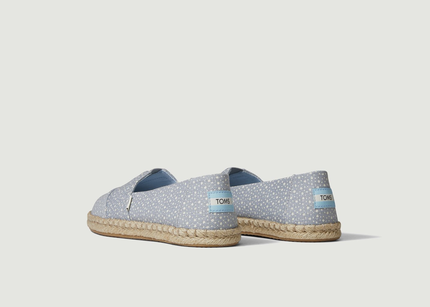 L'exception Espadrilles Alpargatas Bleu Toms