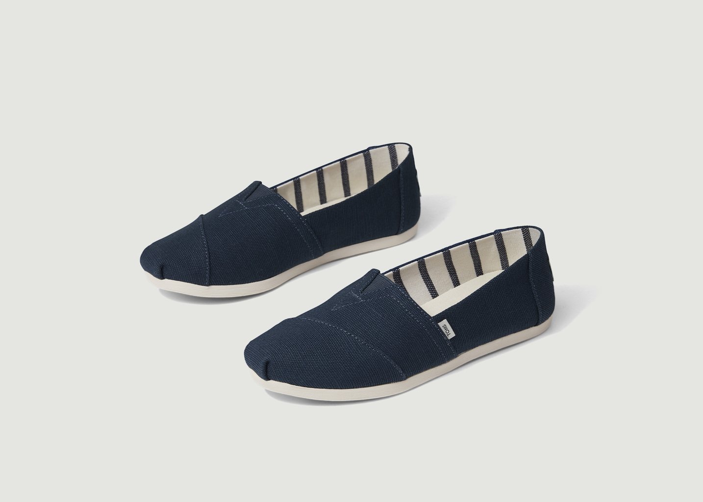 L'exception Espadrilles Alpargatas Bleu Toms