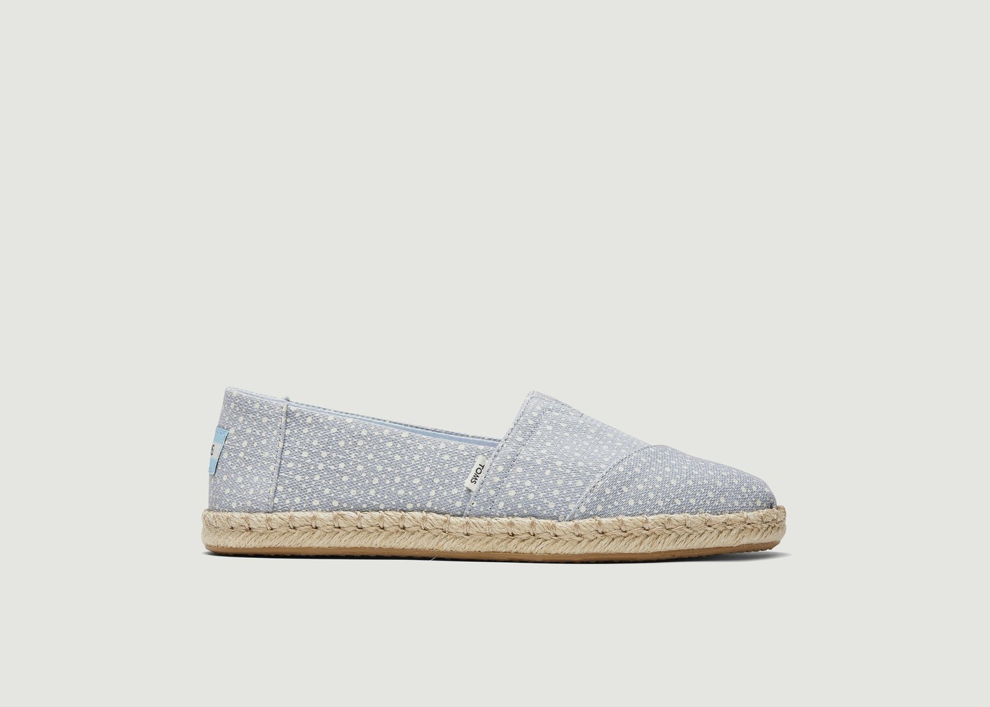 l'exception Espadrilles Alpargatas Bleu Toms