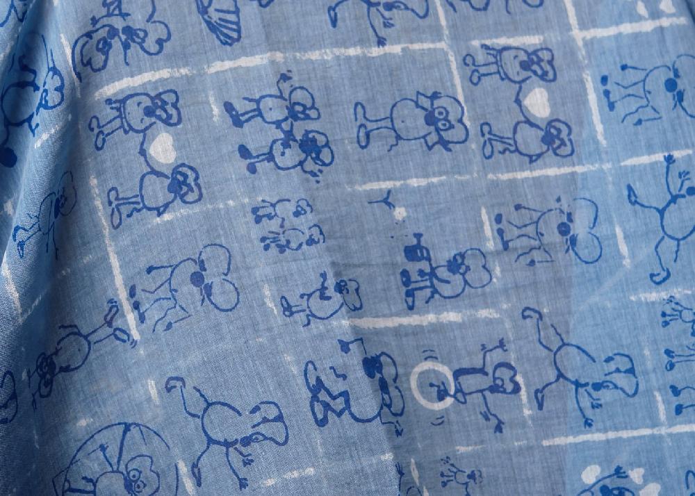 L'exception Foulard Lorenti Bleu Clair Petrusse
