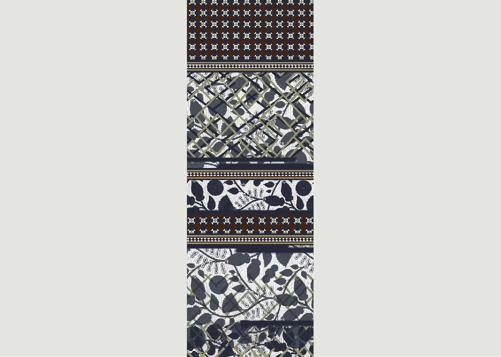l'exception Foulard Nateq Noir Meesha