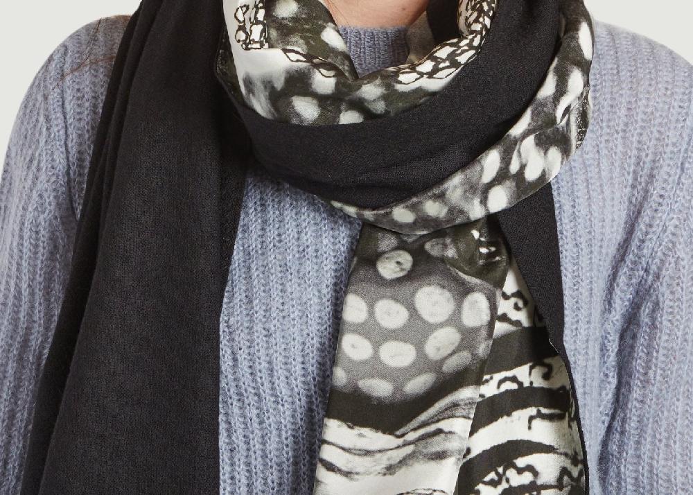 L'exception Foulard Tribu Gris Meesha