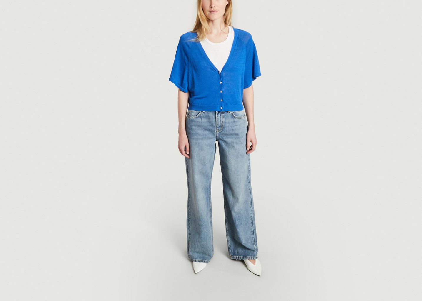 L'exception Gilet Domino Bleu Ba&sh