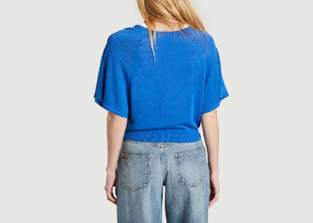 L'exception Gilet Domino Bleu Ba&sh