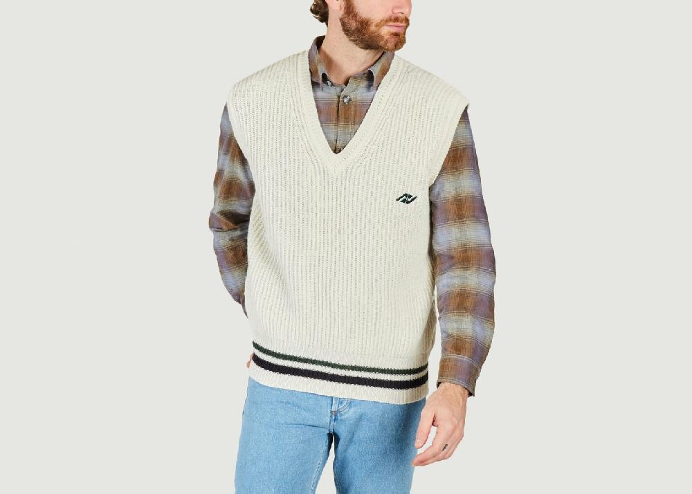 L'exception Gilet Sporty Blanc AUTRY