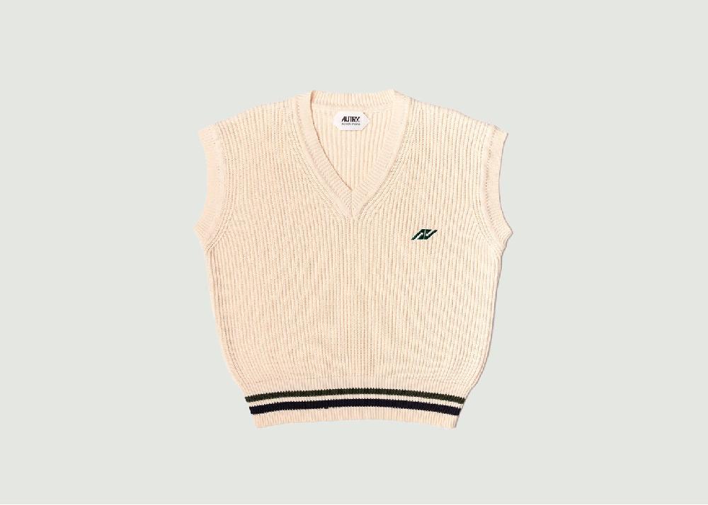 l'exception Gilet Sporty Blanc AUTRY