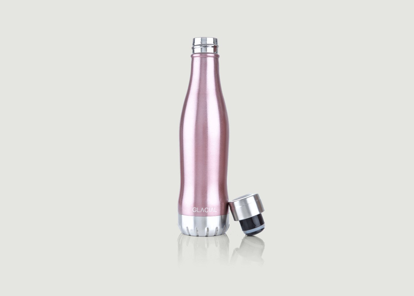 l'exception Gourde Pink Diamond 400ml Rose Glacial