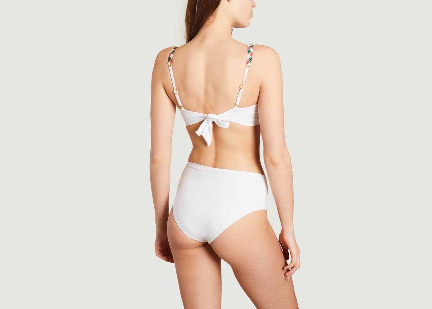 L'exception Haut Bikini Diamond Blanc Naiona