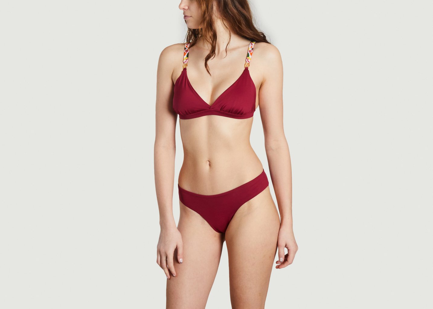 L'exception Haut Bikini Ruby Bordeaux Naiona