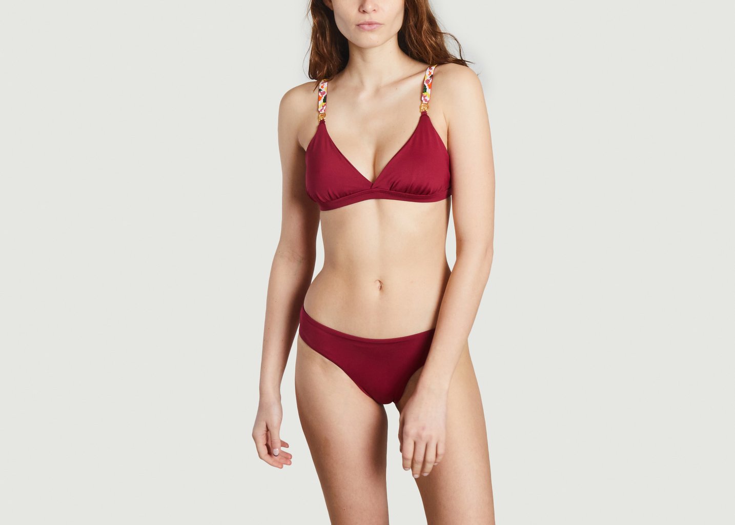 L'exception Haut Bikini Ruby Bordeaux Naiona