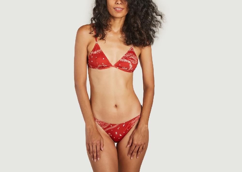 L'exception Haut De Maillot De Bain Rouge Roseanna