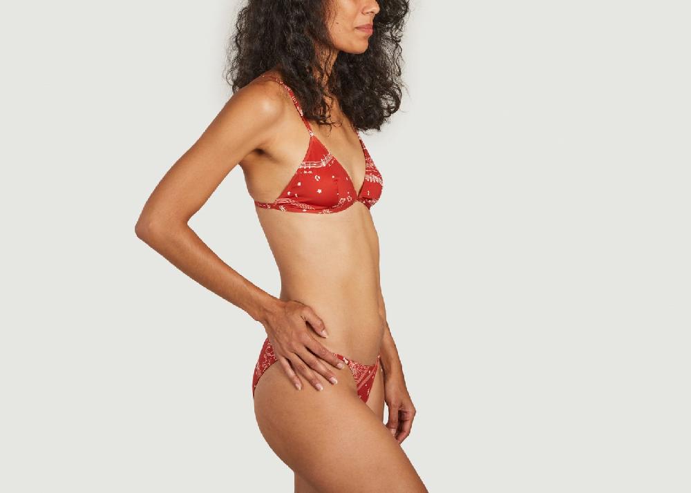 L'exception Haut De Maillot De Bain Rouge Roseanna