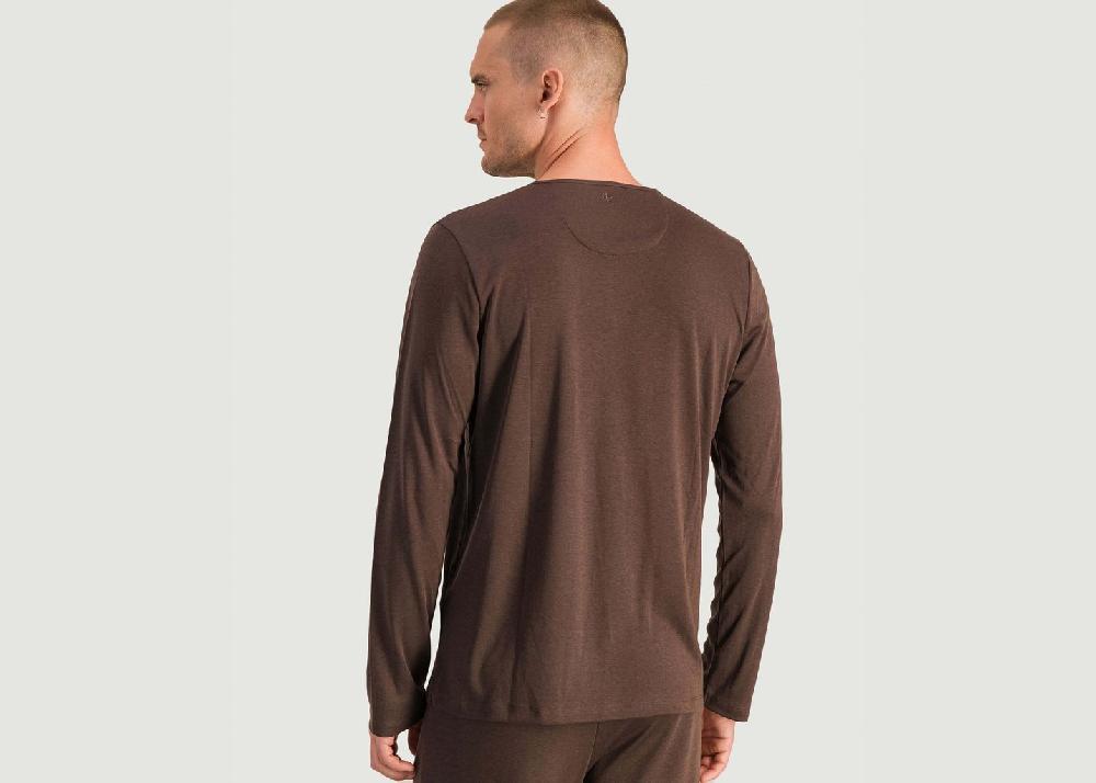 L'exception Haut De Pyjama Homme Chocolat Angarde
