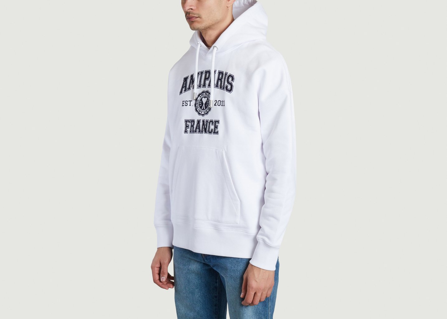 L'exception Hoodie Ami Paris Blanc AMI Paris