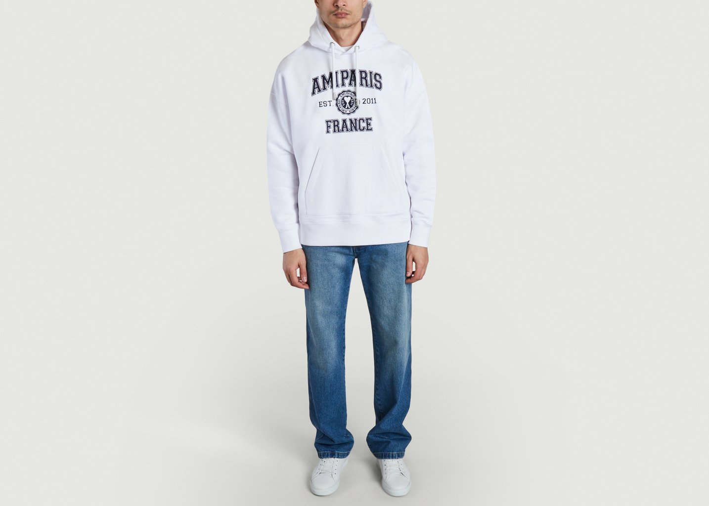 L'exception Hoodie Ami Paris Blanc AMI Paris