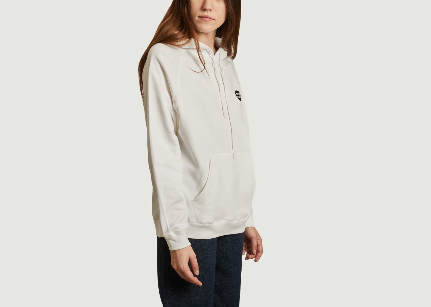 L'exception Hoodie Best Quality Blanc Être Cécile