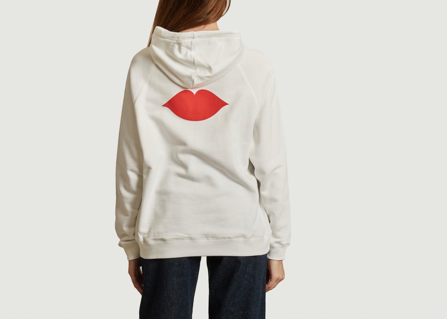 L'exception Hoodie Best Quality Blanc Être Cécile