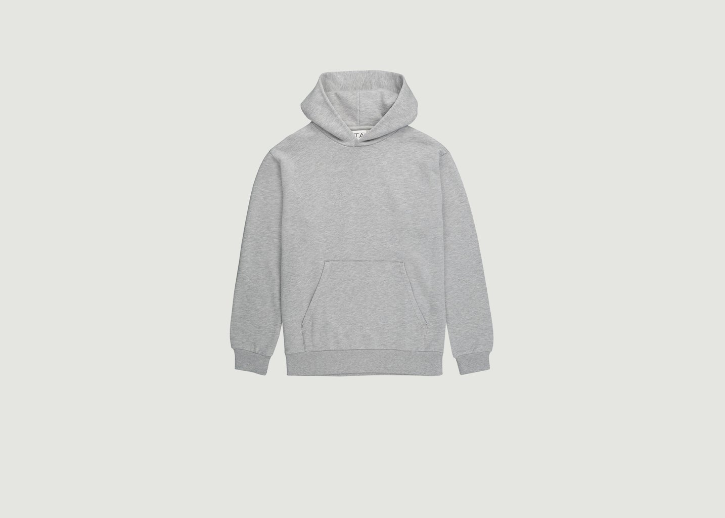 L'exception Hoodie Cravan Gris Léger Talc Paris