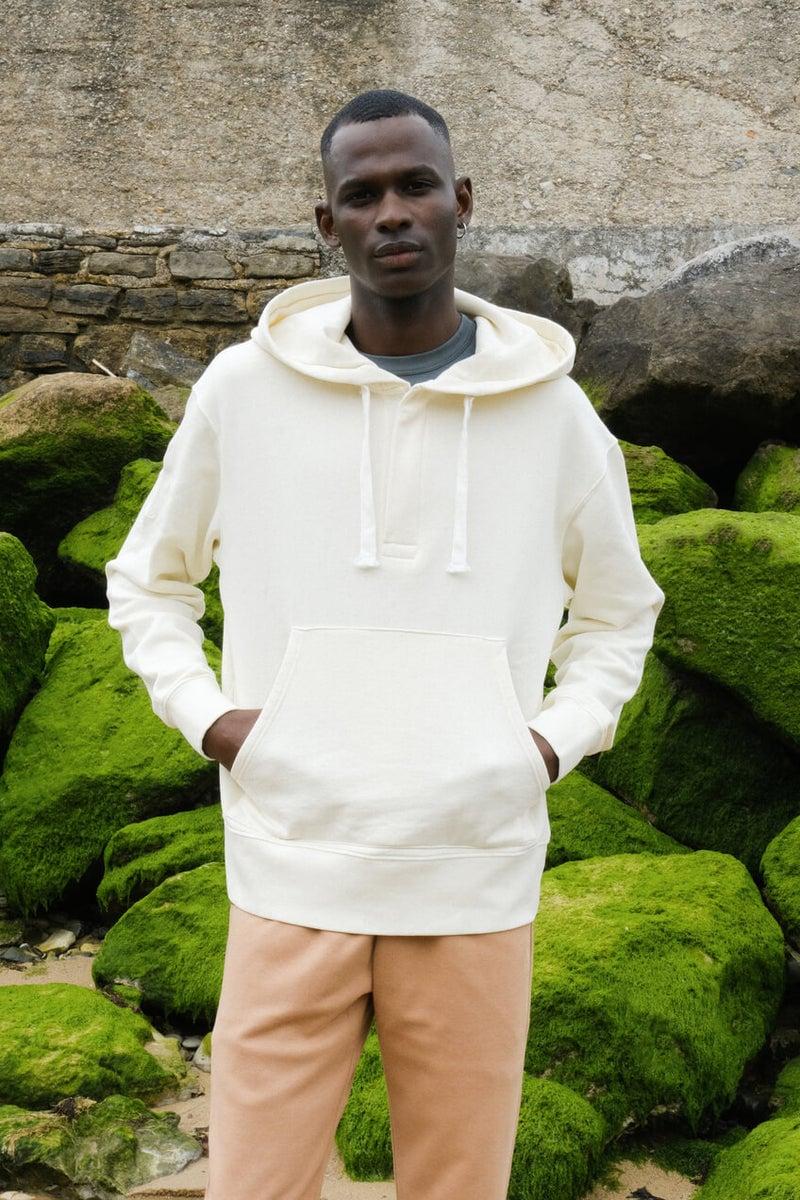 L'exception Hoodie En Coton Biologique Crème Apnee