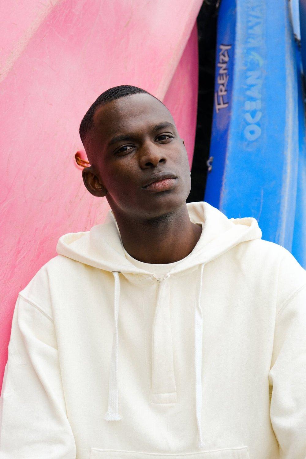 L'exception Hoodie En Coton Biologique Crème Apnee