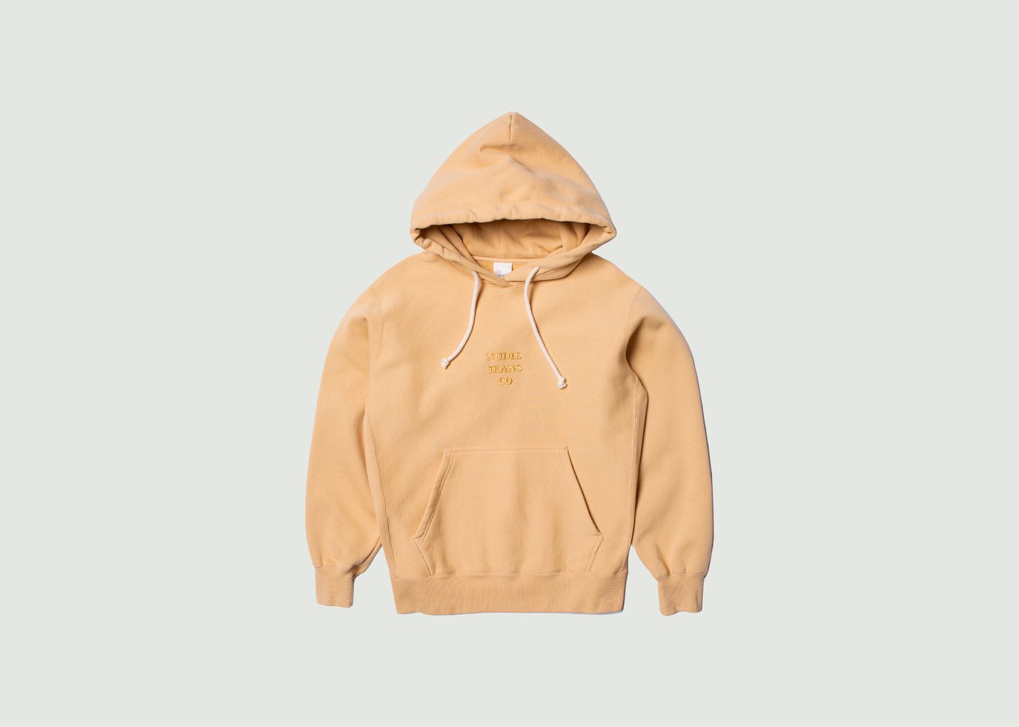 l'exception Hoodie Fredrik Jaune Nudie Jeans