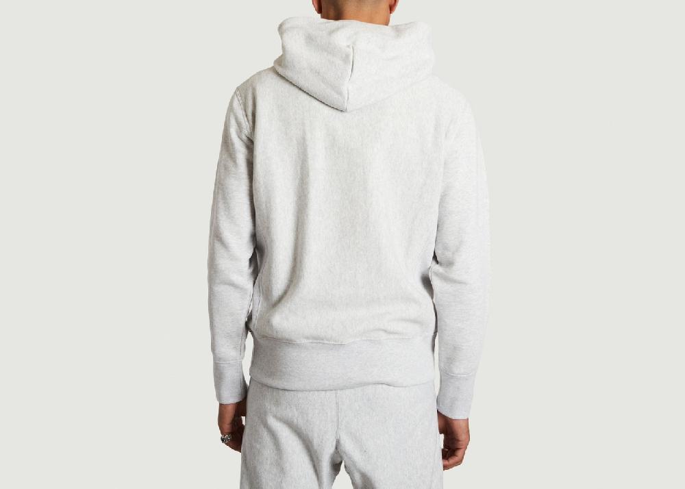 L'exception Hoodie Harvard Gris Champion