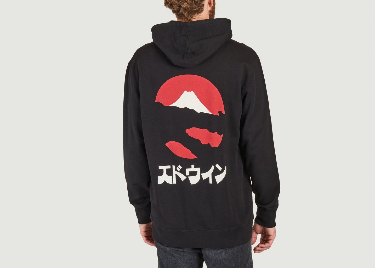 L'exception Hoodie Kamifuji Noir Edwin