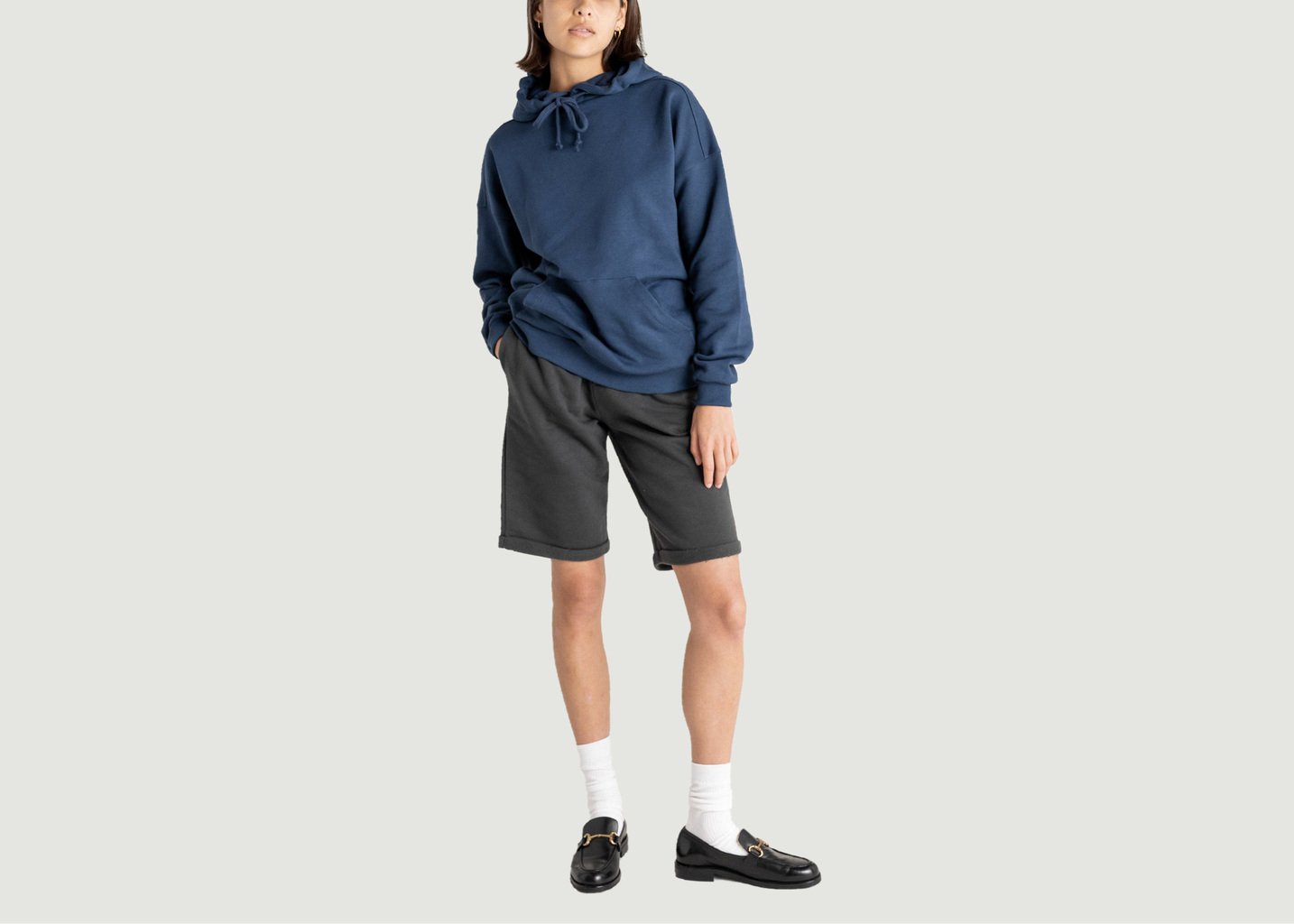 L'exception Hoodie Philadelphia Bleu Marine Noyoco