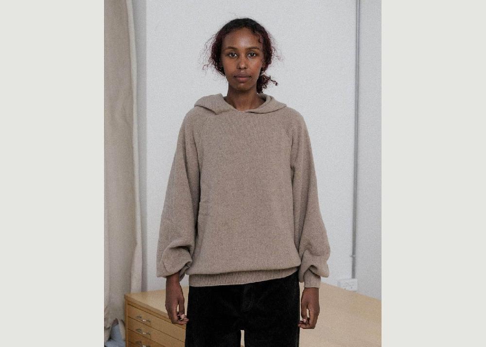 l'exception Hoodie Soar Marron Baserange