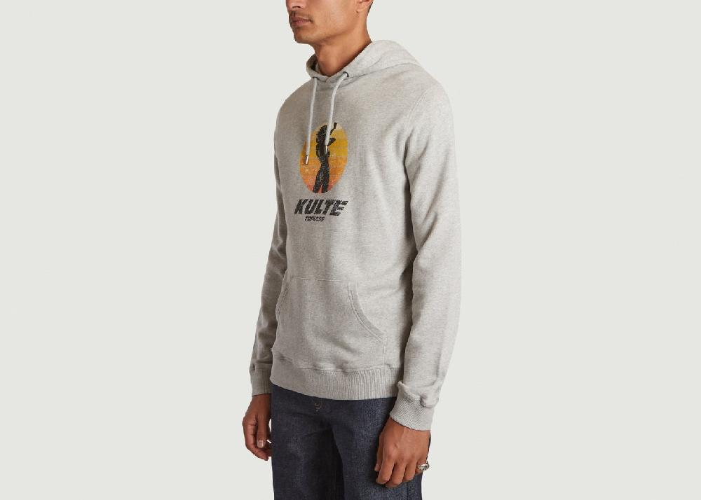 L'exception Hoodie Topless Gris Kulte