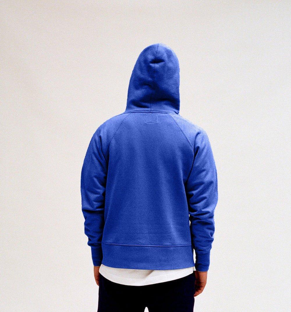 L'exception Hoodie Uni Bleu Verlan