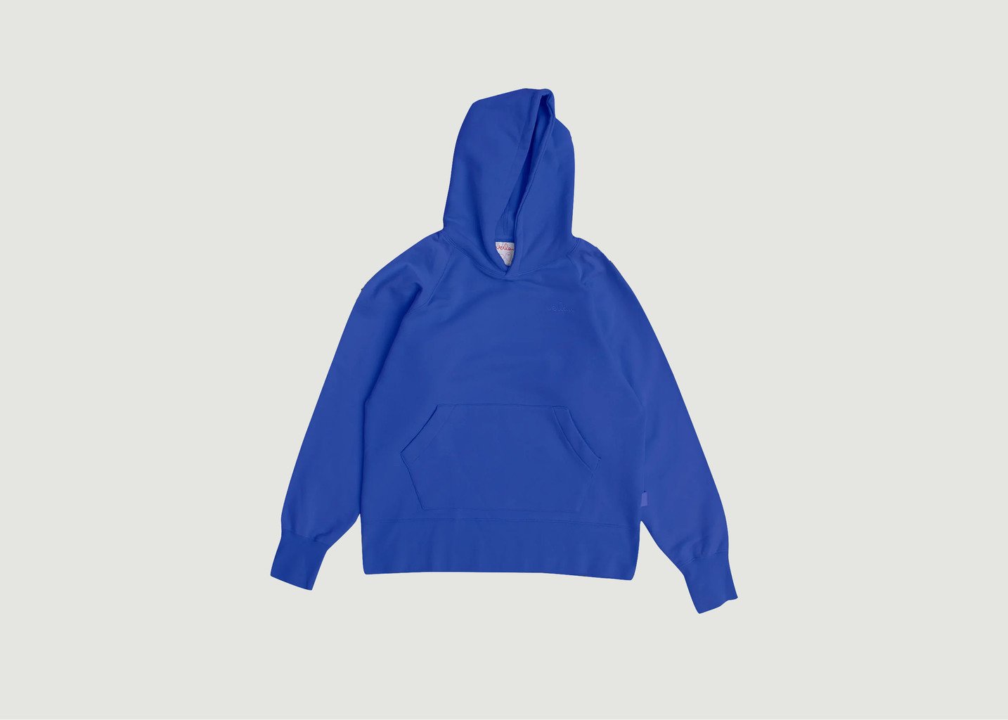l'exception Hoodie uni Bleu Verlan