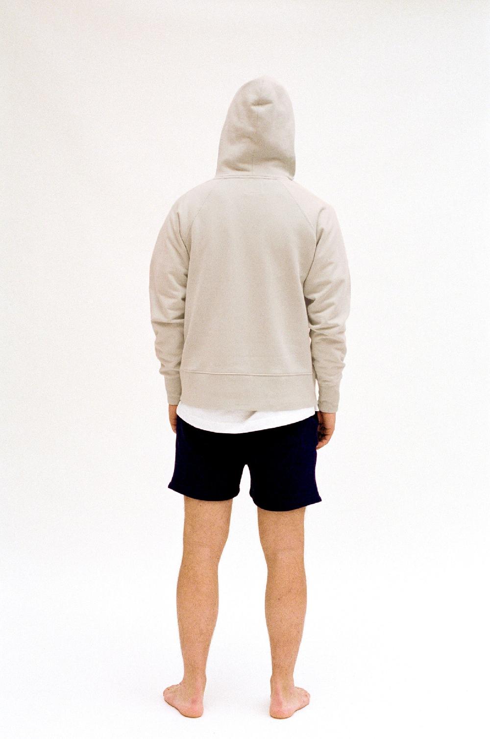L'exception Hoodie Uni Crème Verlan