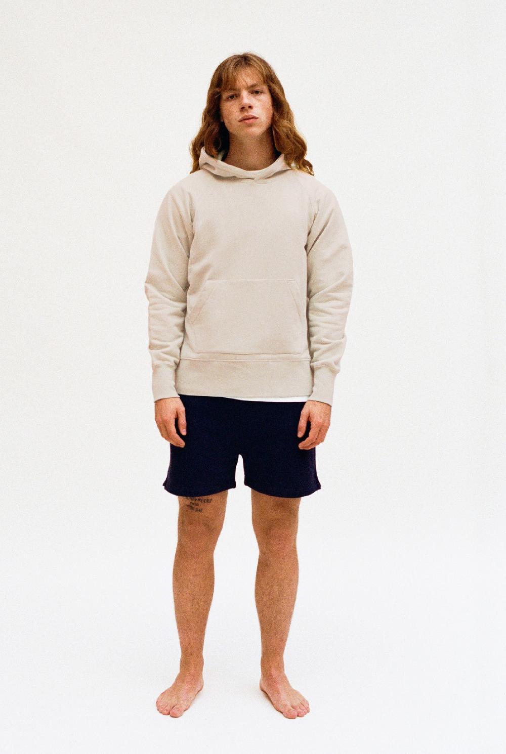 L'exception Hoodie Uni Crème Verlan