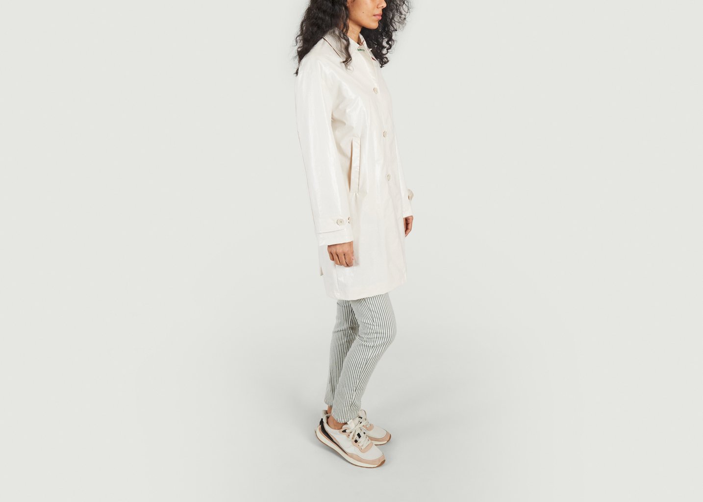 L'exception Imper Dax Ecru Trench & Coat