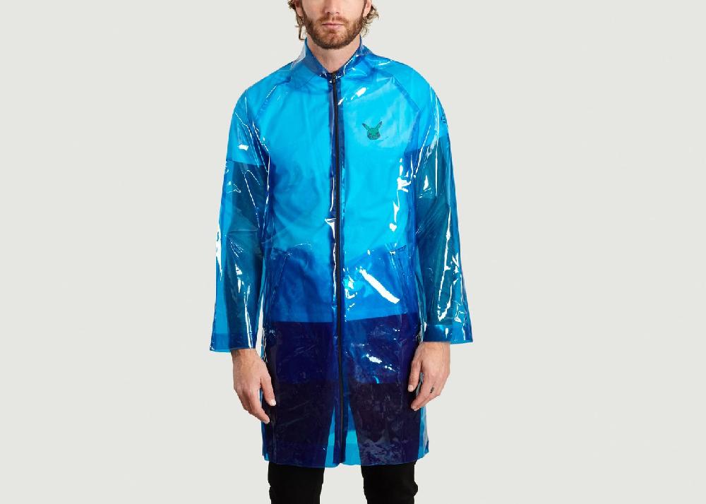 l'exception Imperméable Dimack Bleu Andrea Crews