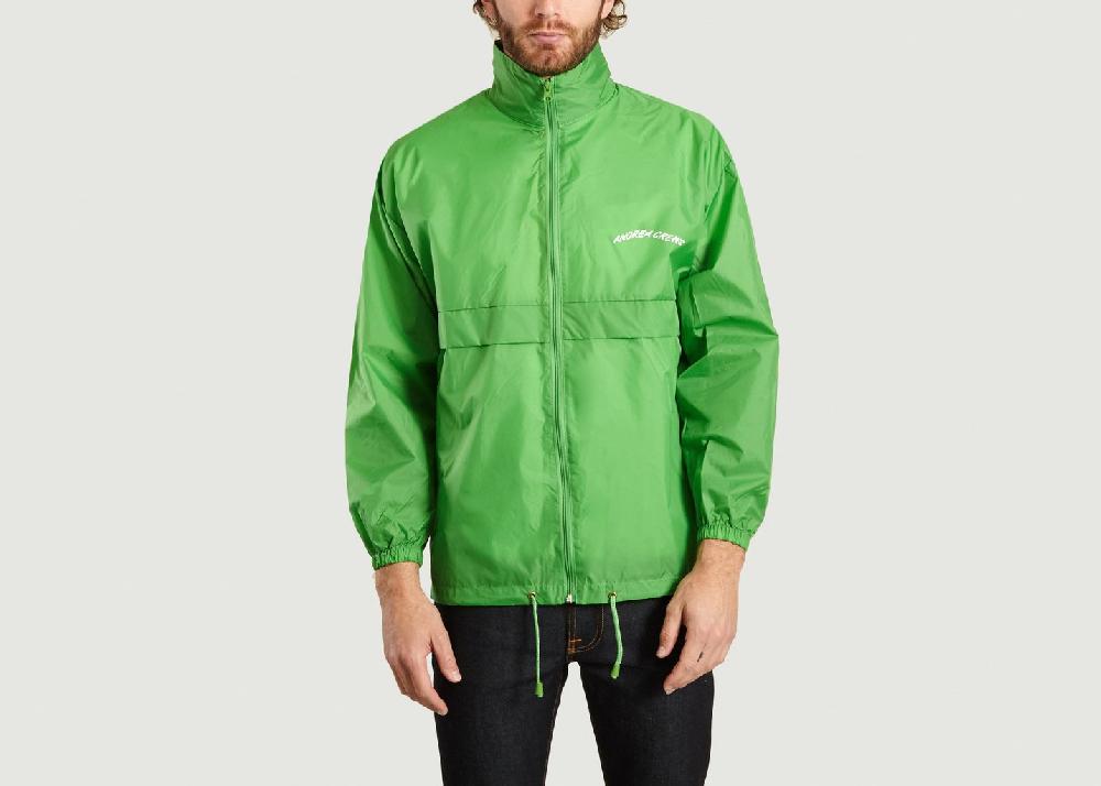 l'exception Imperméable Windy Vert Andrea Crews