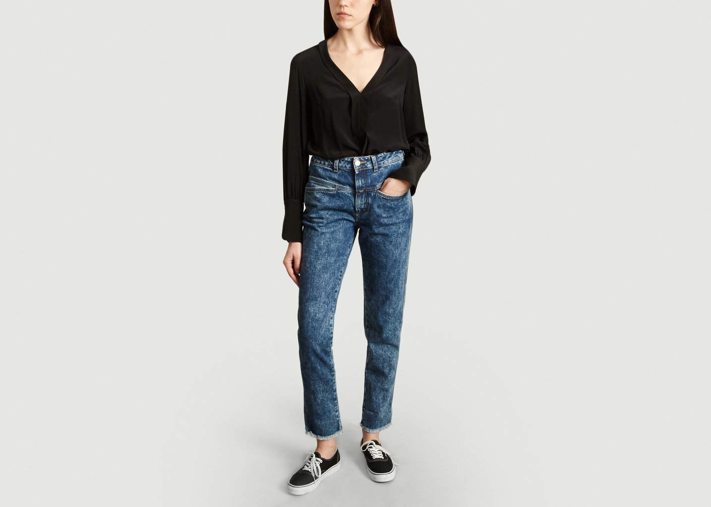 L'exception Jean 7/8e Pedal Pusher Denim Closed