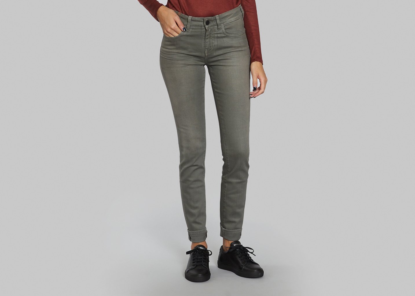 L'exception Jean Bamboo 32 Khaki Atelier Notify